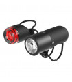 JUEGO LUCES KNOG PLUGGER (NINJA BLACK)