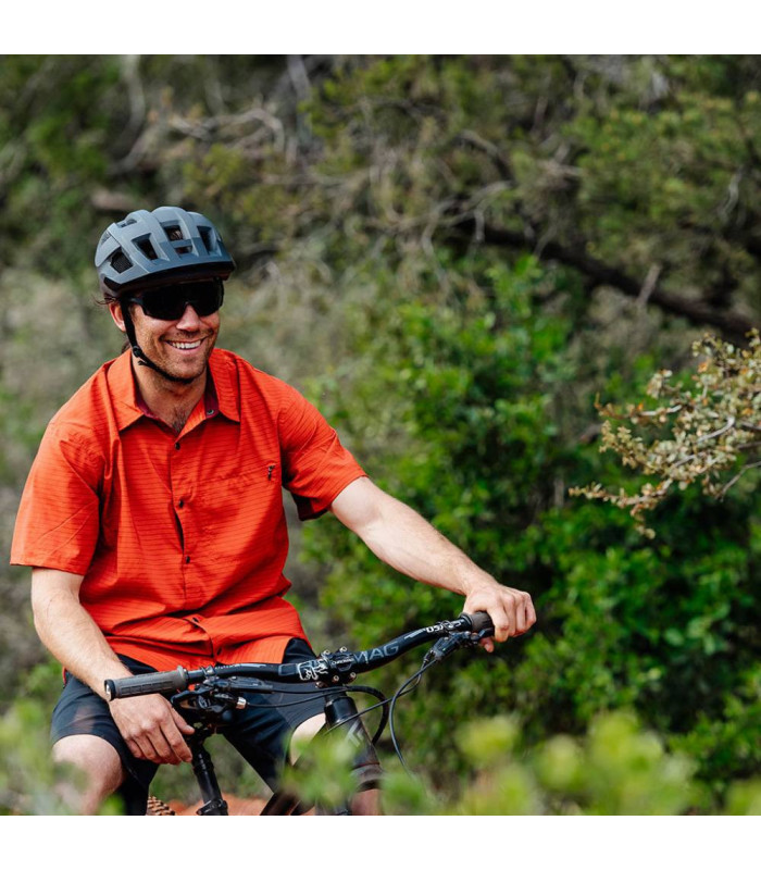 CAMISA CLUB RIDE VIBE (GREY STRIPE) | TopFun.com