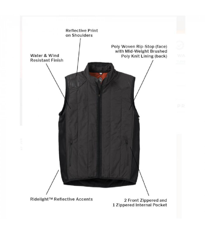 CLUB RIDE BLAZE VEST (AUBURN) | TopFun.com