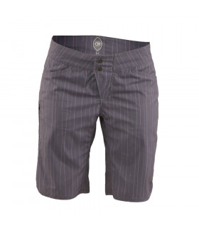 PANTALONES CORTOS CHICA CLUB RIDE SAVVY (ARTISAN GREY/PINSTRIPE) | TopFun.com