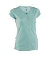 CLUB RIDE DEER ABBY WOMEN TECH T-SHIRT (ANGEL BLUE) | TopFun.com