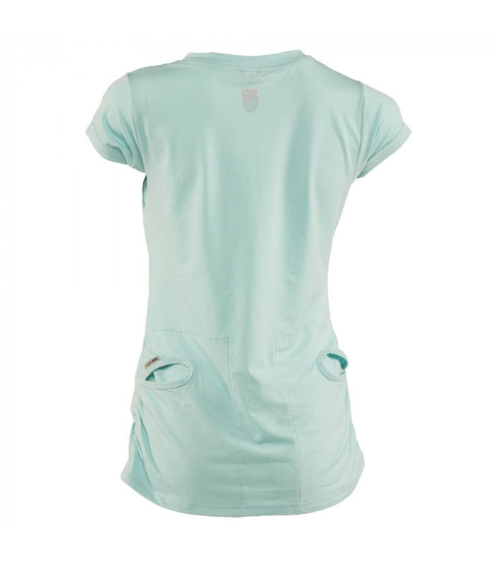 CLUB RIDE DEER ABBY WOMEN TECH T-SHIRT (ANGEL BLUE) | TopFun.com