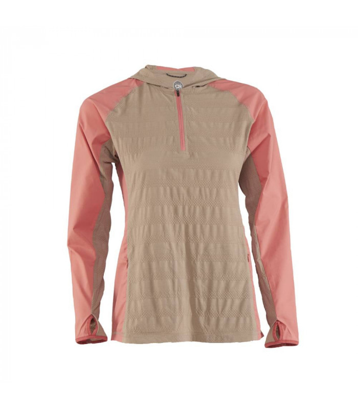 CLUB RIDE SOLA WOMEN SUN SHIRT (DOVE/DUSTY PINK) | TopFun.com