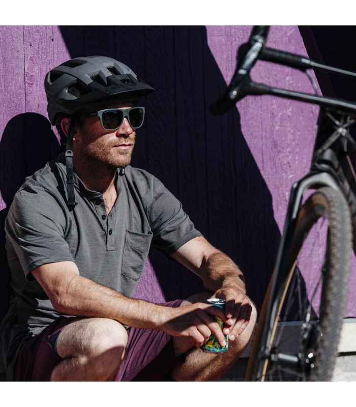 CLUB RIDE RAMBLER POLO SHIRT (ASPHALT) | TopFun.com