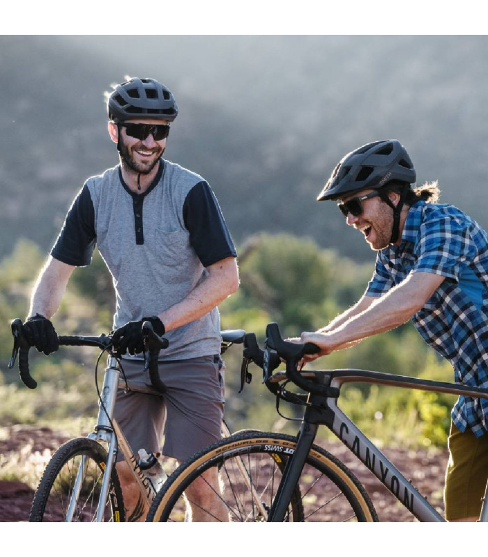 CLUB RIDE RAMBLER POLO SHIRT (BLUE TONE) | TopFun.com