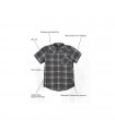 CAMISA CLUB RIDE NEW WEST (NEGRO) | TopFun.com