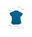 CAMISA CHICA CLUB RIDE BELLE VISTA CARIBBEAN BLUE | TopFun.com