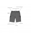 CLUB RIDE HIFI SHORTS (STEEL GREY) | TopFun.com