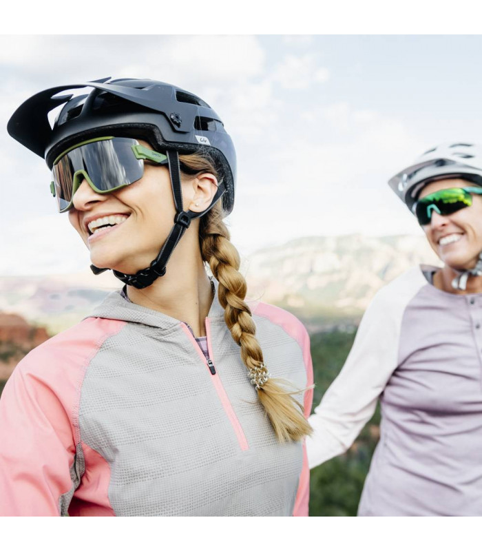 JERSEY CHICA CLUB RIDE SOLA SUN SHIRT (DOVE/DUSTY PINK) | TopFun.com