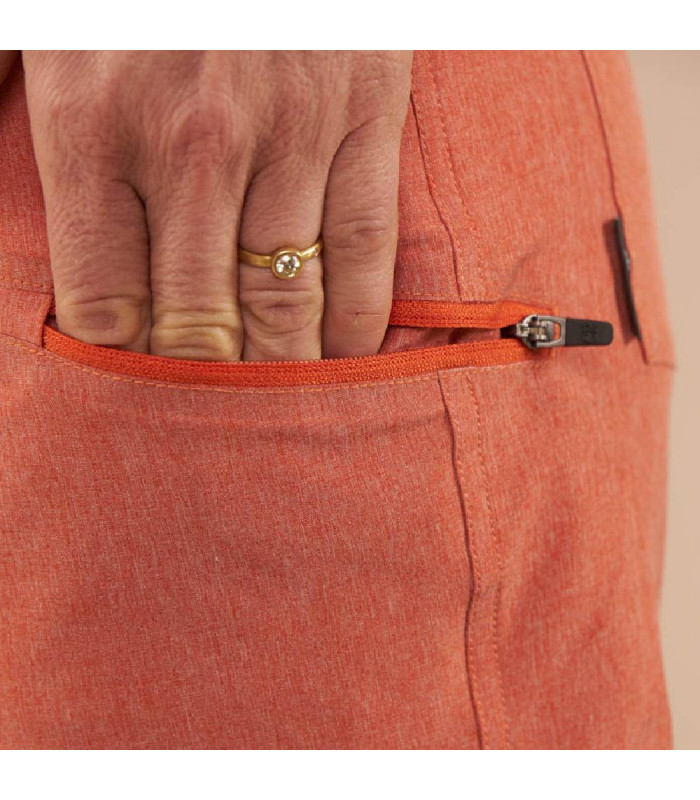 SHORTS CHICA CLUB RIDE EDEN CON BADANA EXTRAIBLE (BURNT OCHRE) | TopFun.com