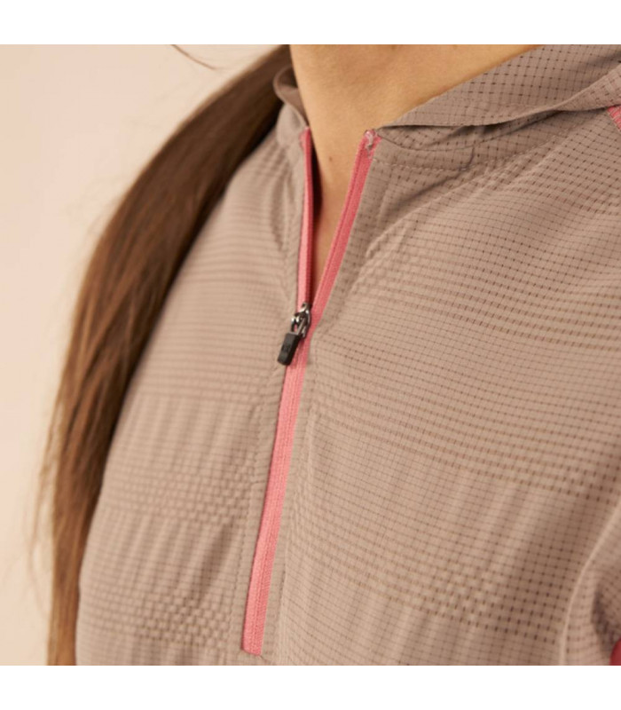 CLUB RIDE SOLA WOMEN SUN SHIRT (DOVE/DUSTY PINK) | TopFun.com