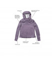 SUDADERA CHICA CLUB RIDE SEVVY (LIGHT MALLARD GREEN) | TopFun.com