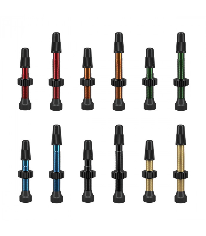 WTB TCS 34 MM ALU VALVES SET (RED) | TopFun.com