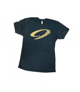NINER NINE LOGO TECH T-SHIRT (BLACK AQUA) | TopFun.com
