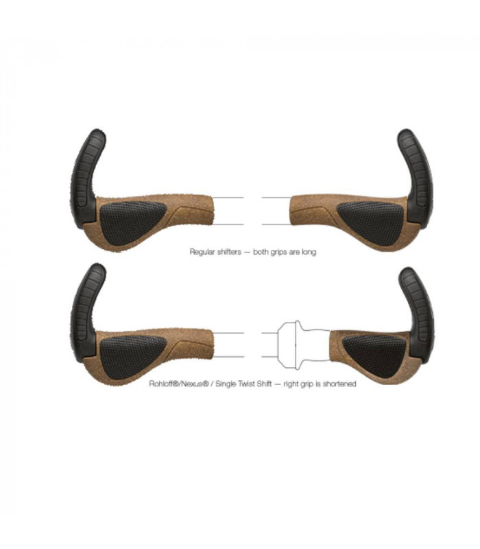 ERGON GP3 BIOKORK GRIPS