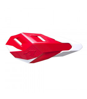 PARAMANOS RTECH HP3 CROSS/ENDURO (ROJO/BLANCO)