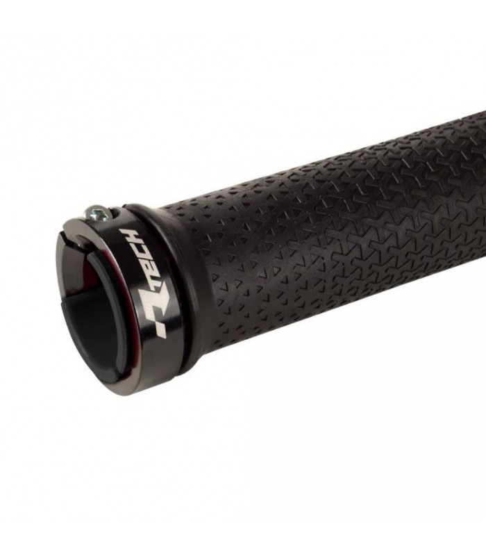 RTECH R20 LOCK-ON BIKE GRIPS (GREY) | TopFun.com