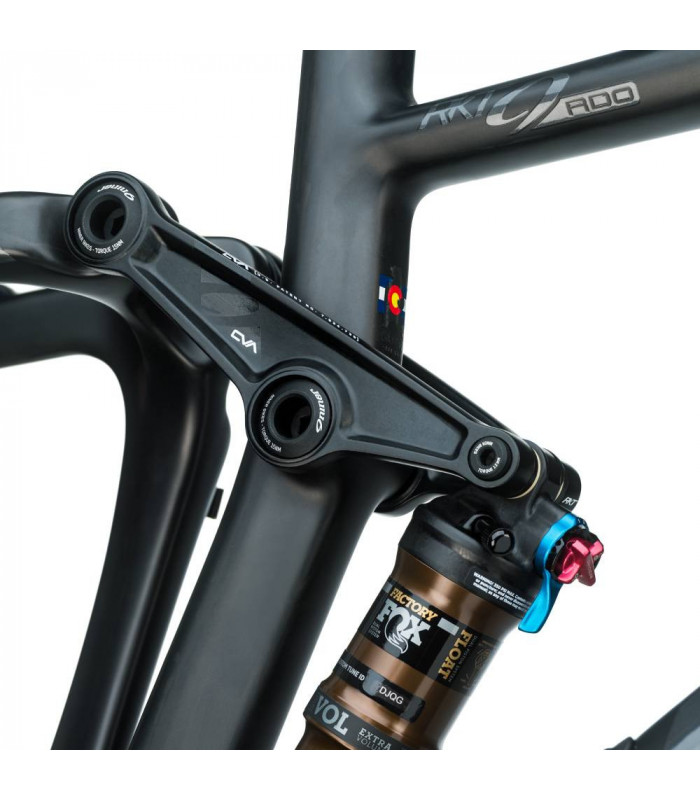 NINER RKT 9 RDO FOX FACTORY FRAME (SATIN CARBON BLACK/MAGNETIC GREY) | TopFun.com