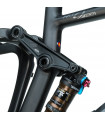 NINER RKT 9 RDO FOX FACTORY FRAME (SATIN CARBON BLACK/MAGNETIC GREY) | TopFun.com