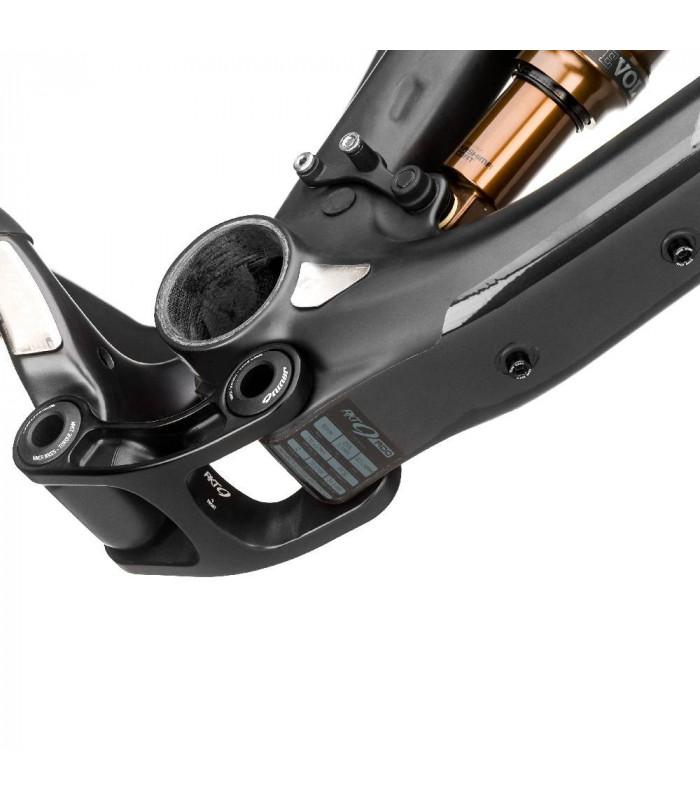 NINER RKT 9 RDO FOX FACTORY FRAME (SATIN CARBON BLACK/MAGNETIC GREY) | TopFun.com