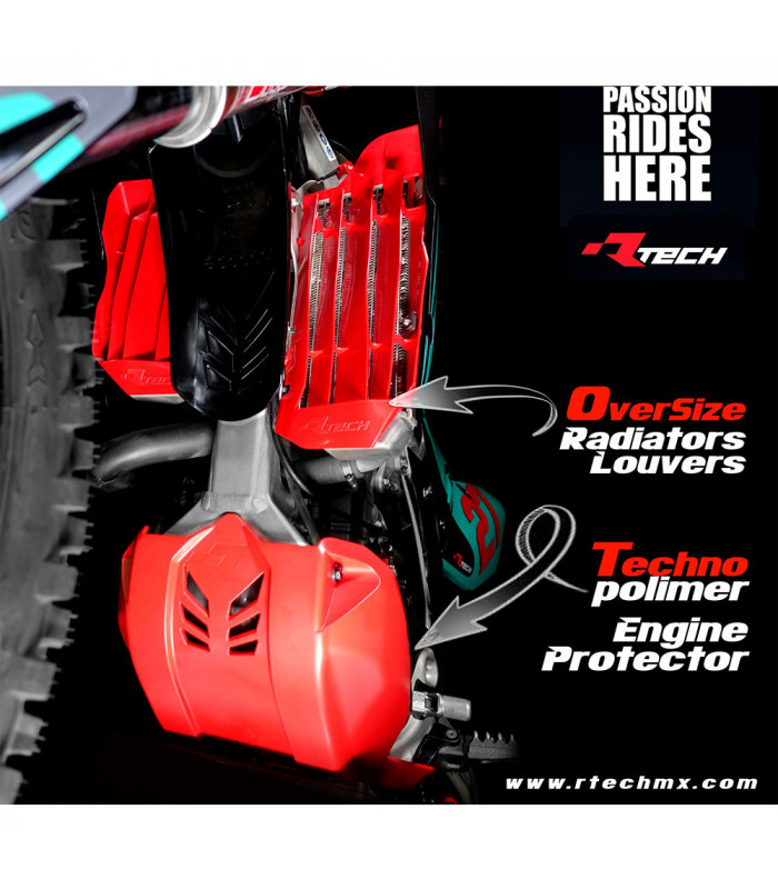 PROTECTOR MOTOR PLÁSTICO RTECH HUSQVARNA, KTM (2016-2021)