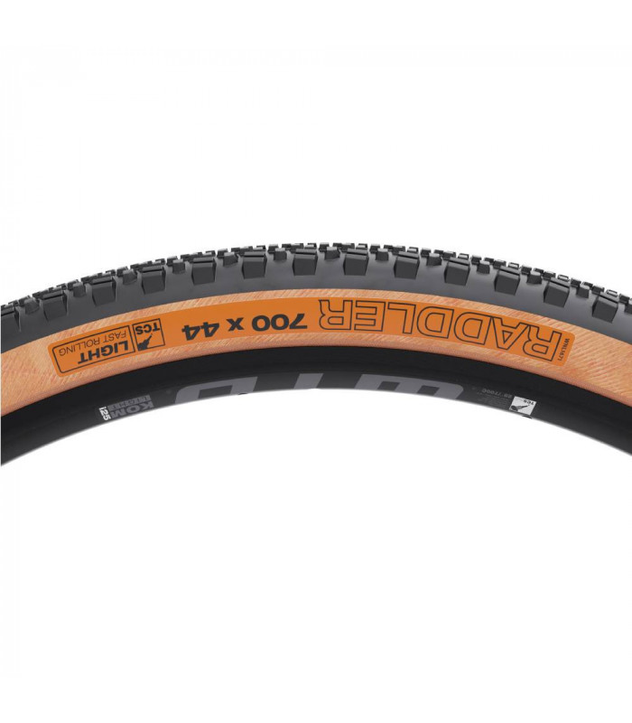 WTB RADDLER TCS LIGHT FAST ROLLING (700C x 44/LATERAL MARRÓN) | TopFun.com