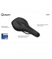 ERGON SMC CORE MEN SADDLE (BLACK/GREY) | TopFun.com