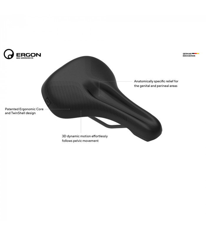 SILLÍN ERGON ST CORE EVO WOMEN (NEGRO/GRIS) | TopFun.com
