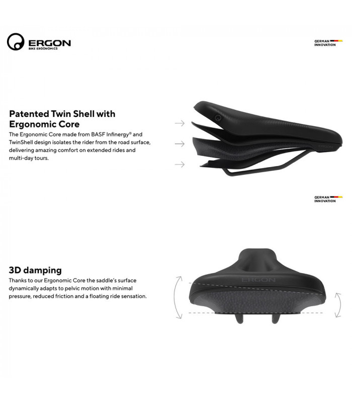 SILLÍN ERGON ST CORE EVO WOMEN (NEGRO/GRIS) | TopFun.com