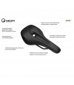 ERGON SM E-MOUNTAIN PRO WOMEN SADDLE (STEALTH) | TopFun.com
