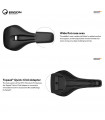 ERGON SM E-MOUNTAIN PRO WOMEN SADDLE (STEALTH) | TopFun.com