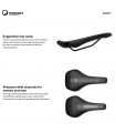 ERGON SM E-MOUNTAIN PRO WOMEN SADDLE (STEALTH) | TopFun.com