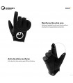 GUANTES ERGON HE2 EVO (NEGRO) | TopFun.com