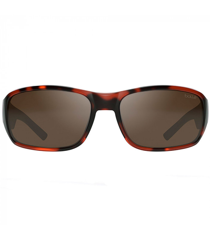 GAFAS BOLLE HERON TORTOISE MATTE (LENTES POLARIZADAS HD MARRÓN)