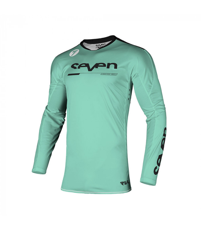 SEVEN RIVAL RAMPART JERSEY (MINT/BLACK)