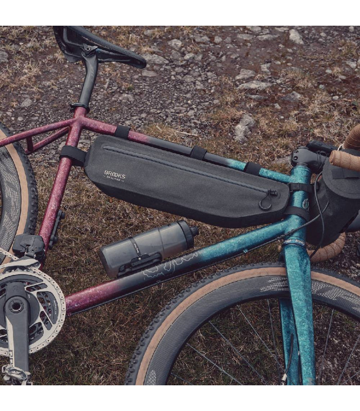 BROOKS SCAPE FRAME BAG (MUD GREEN)