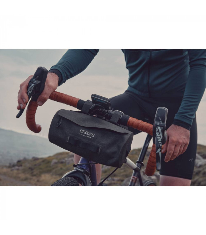 BROOKS SCAPE HANDLEBAR POUCH (MUD GREEN)