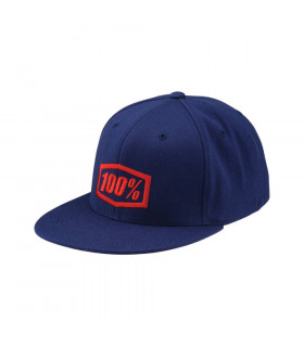 GORRA 100% ESSENTIAL J-FIT FLEXFIT (NAVY)