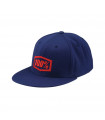 GORRA 100% ESSENTIAL J-FIT FLEXFIT (NAVY)