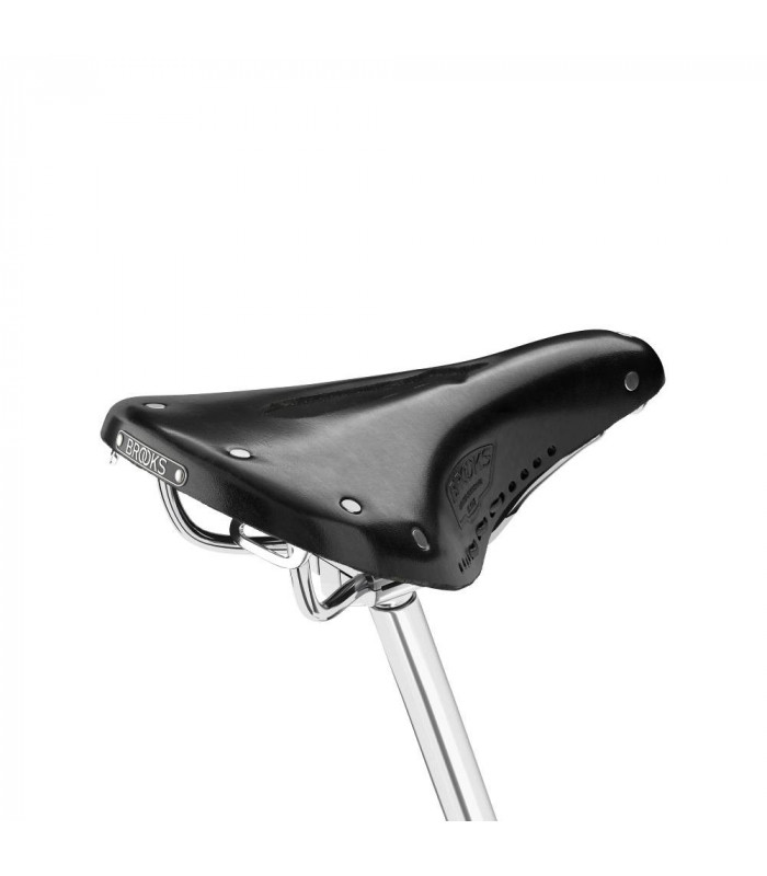 SILLÍN BROOKS B17 CARVED CORTO (NEGRO) | TopFun.com