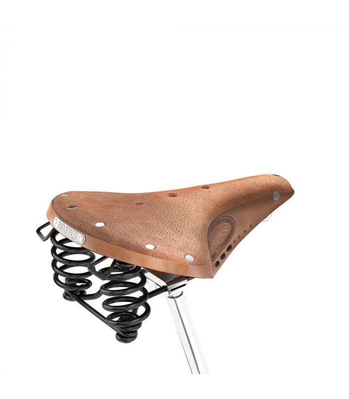 BROOKS B67 SOFTENED SHORT SADDLE (DARK TAN)