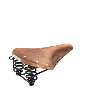 BROOKS B67 SOFTENED SHORT SADDLE (DARK TAN)