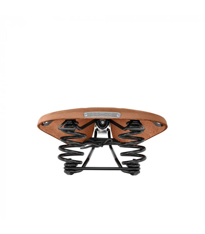 BROOKS B67 SOFTENED SHORT SADDLE (DARK TAN)