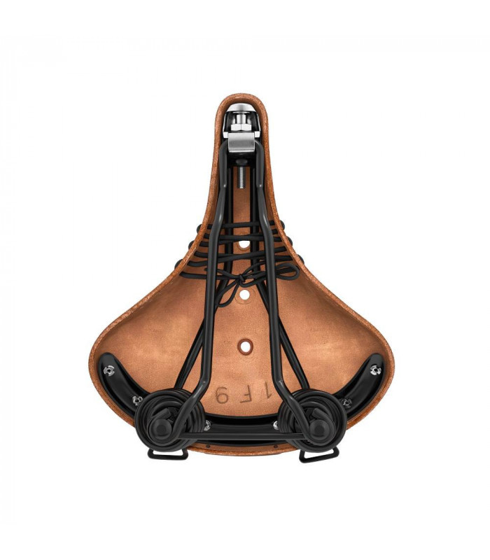 BROOKS B67 SOFTENED SHORT SADDLE (DARK TAN)