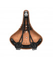 BROOKS B67 SOFTENED SHORT SADDLE (DARK TAN)
