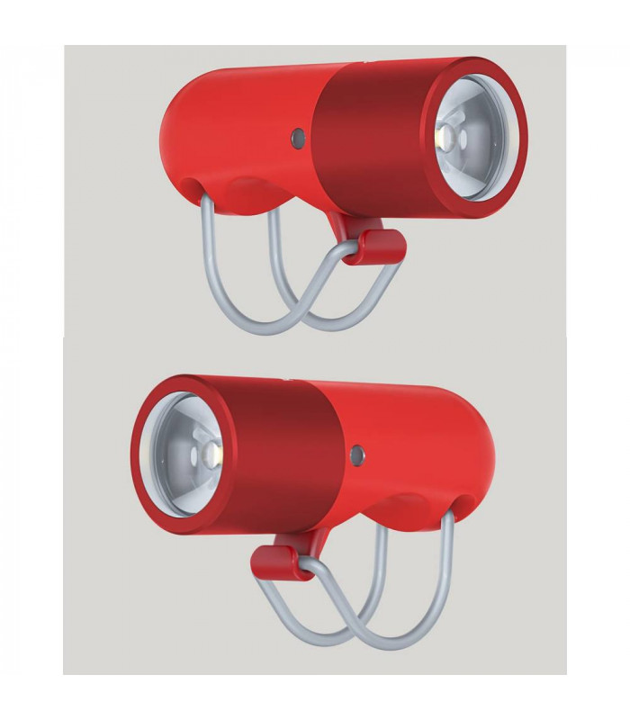 LUZ DELANTERA KNOG PLUGGER (ROJO) | TopFun.com