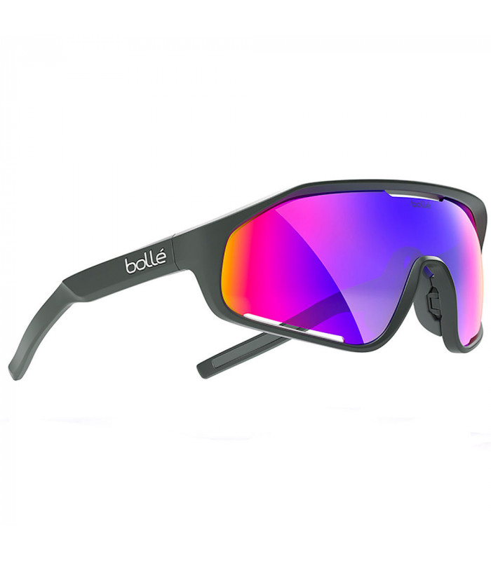 BOLLE SHIFTER TITANIUM MATTE SUNGLASSES (VOLT+ ULTRAVIOLET POLARIZED LENSES) | TopFun.com