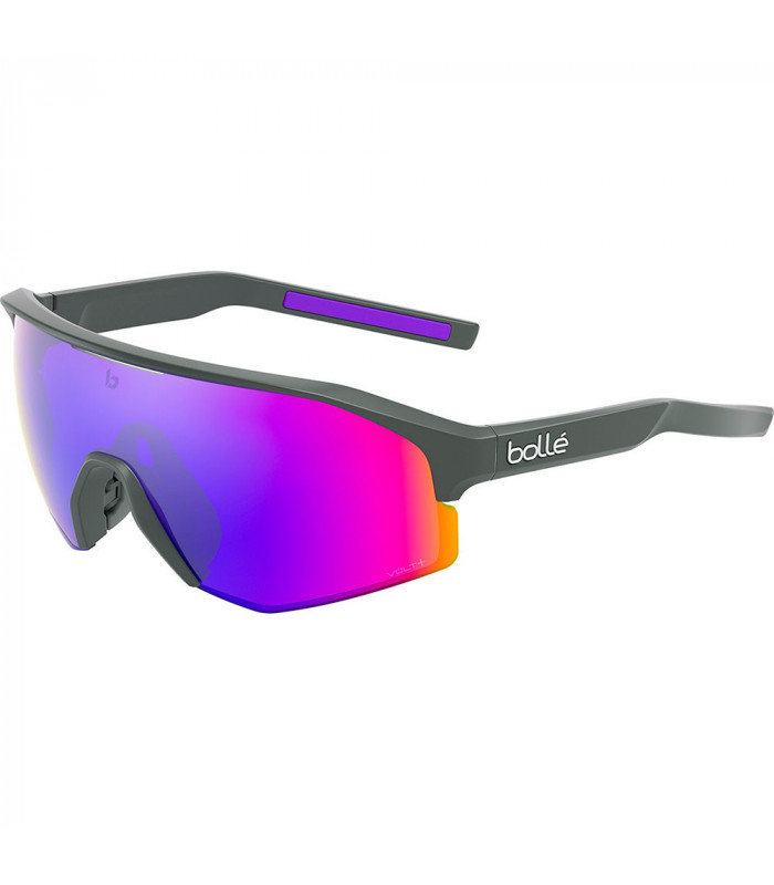 GAFAS BOLLE LIGHTSHIFTER TITANIUM MATTE (LENTE VOLT+ ULTRAVIOLETA POLARIZADA) | TopFun.com