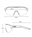 GAFAS BOLLE LIGHTSHIFTER TITANIUM MATTE (LENTE VOLT+ ULTRAVIOLETA POLARIZADA) | TopFun.com