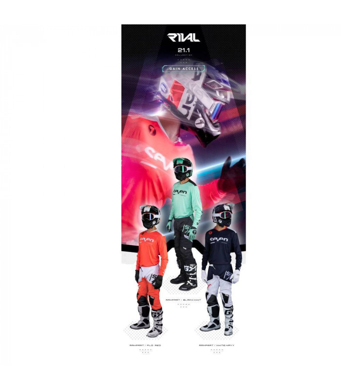 SEVEN RIVAL RAMPART PANTS (WHITE/NAVY) | TopFun.com